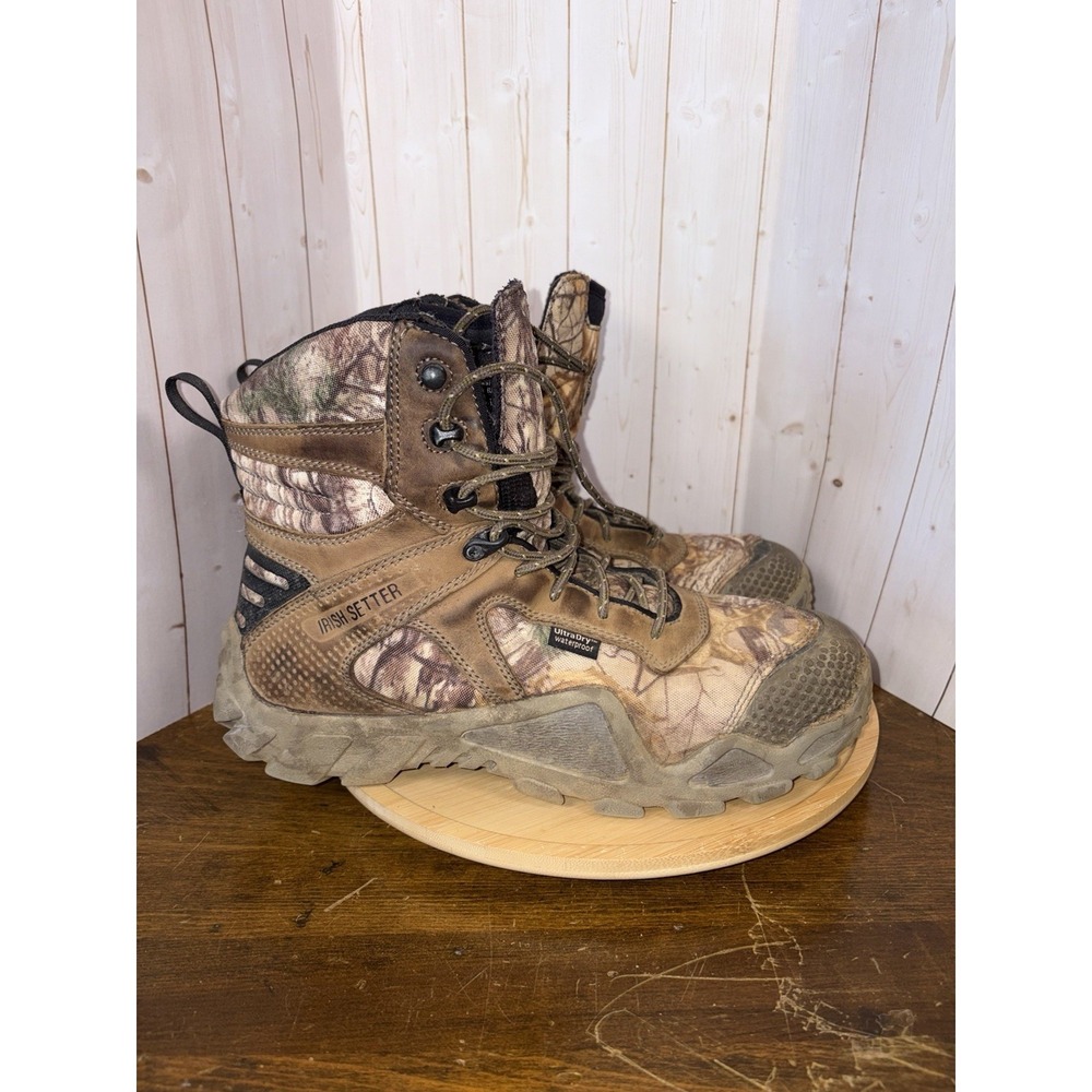 IRISH SETTER VAPRTREK MENS BOOT SIZE 10.5 Camo Print